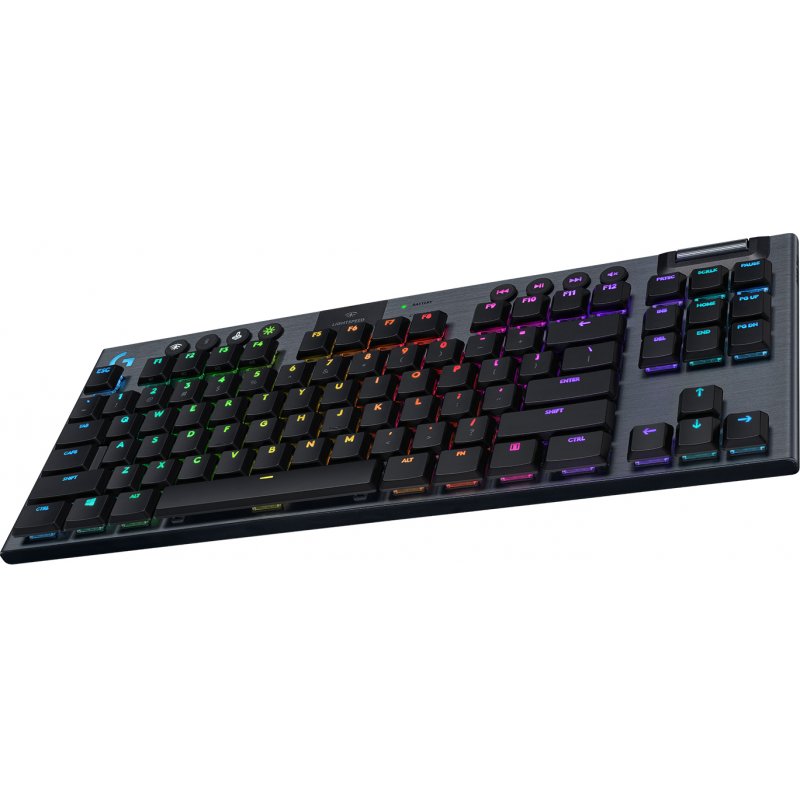 Logitech G G915 Tkl clavier USB QWERTZ Allemand Charbon