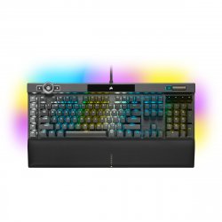 Corsair K100 RGB Gaming Tastatur, Corsair OPX, RGB LED - schwarz