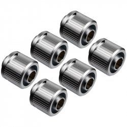 EK Water Blocks EK-Quantum Torque STC 10/16 - 6er-Pack, Satin Titanium