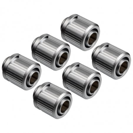 EK Water Blocks EK-Quantum Torque STC 10/13 - 6er-Pack, Satin Titanium