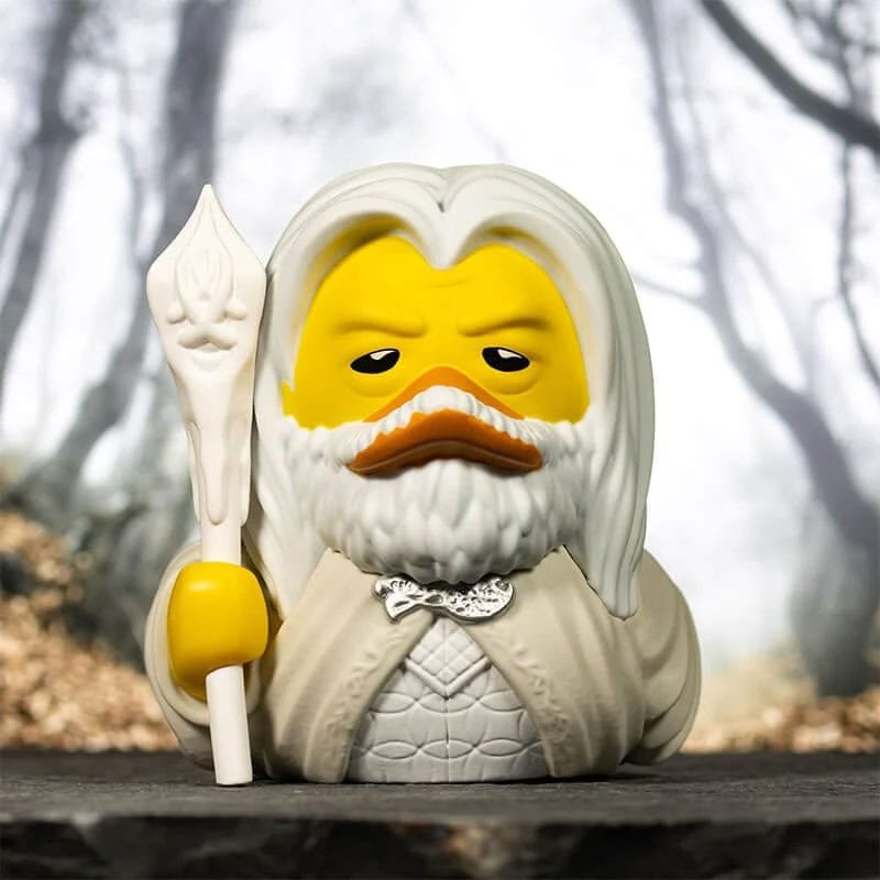 TUBBZ Canard de bain à collectionner - Le Seigneur des anneaux - Gandalf le Blanc (Édition standard)