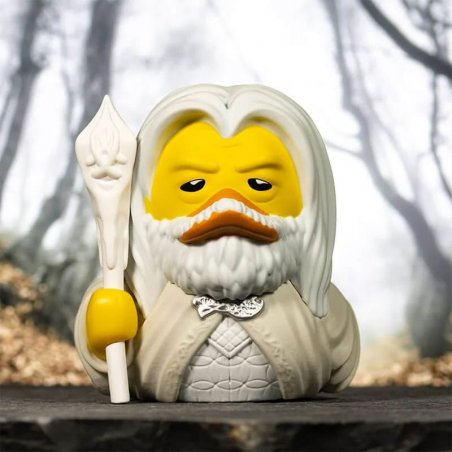 TUBBZ Canard de bain à collectionner - Le Seigneur des anneaux - Gandalf le Blanc (Édition standard)