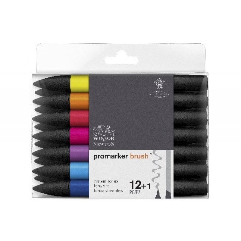 Winsor & Newton - Promarker bruch vibrant (12 1 pcs) (837445)