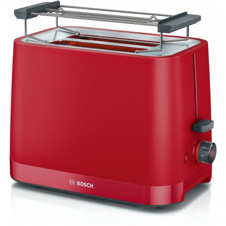 Kompakt-Toaster MyMoment TAT3M124 (rot, 950 Watt, für 2 Scheiben Toast)