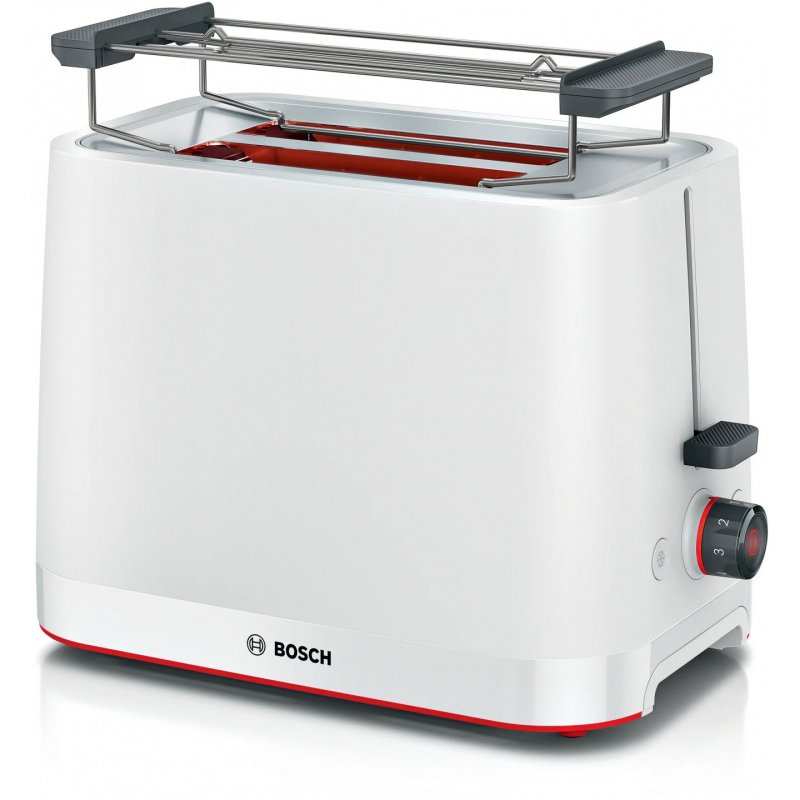 Kompakt-Toaster MyMoment TAT3M121 (weiß, 950 Watt, für 2 Scheiben Toast)