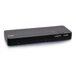 C2G Commutateur KVM USB-C/HDMI 3 entrées combinées vers HDMI 1 sortie avec Power Delivery - 4K 60Hz