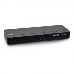 C2G USB-C/HDMI 3-Input Combo to HDMI 1-Output KVM with Power Delivery - 4K 60Hz