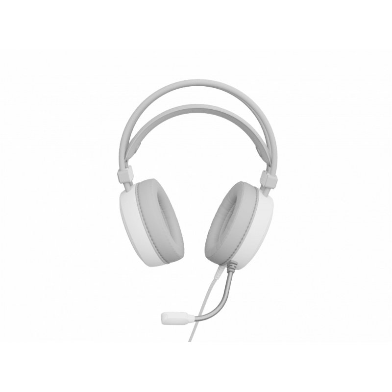 GENESIS NEON 613 Casque Avec fil Arceau Jouer USB Type-A Blanc