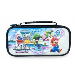 Pochette de transport deluxe Game Traveler Super Mario Wonder pour Nintendo Switch, Switch lite et Switch OLED