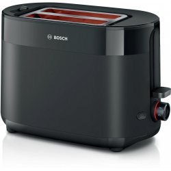 Kompakt-Toaster MyMoment TAT2M123 (schwarz, 950 Watt, für 2 Scheiben Toast)
