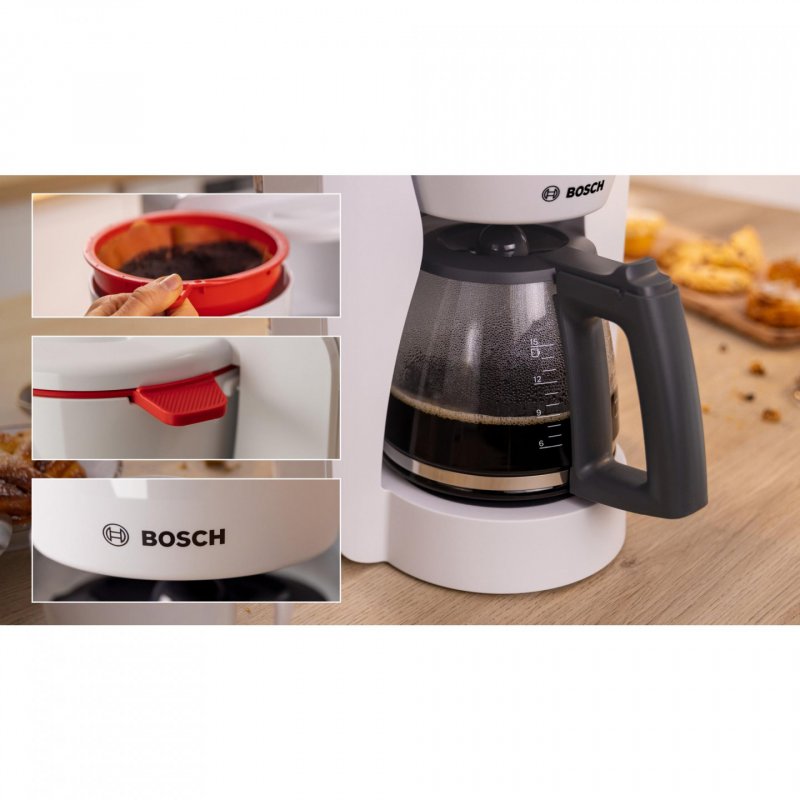 Bosch TKA3M131 machine à café Manuel Machine à café filtre 1,25 L