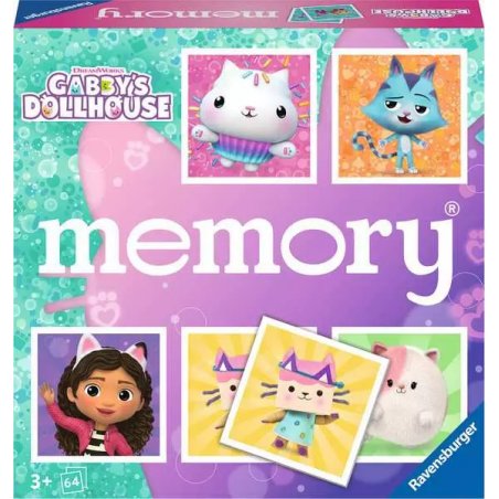 Ravensburger memory 22596 jeu de société Gabby's Dollhouse Assortiments