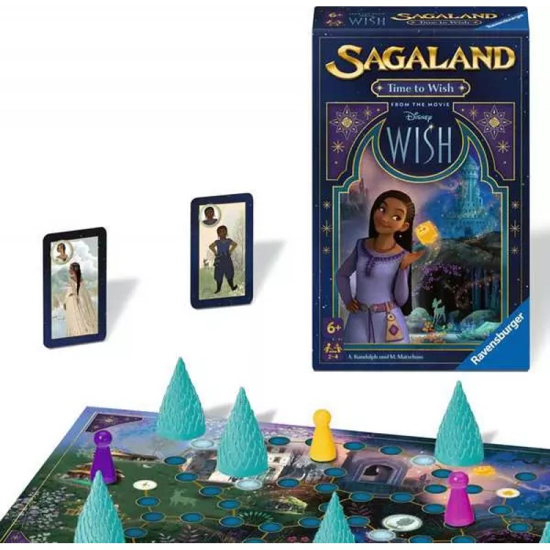 Ravensburger 22649 board/card game Disney Wish Sagaland Board game