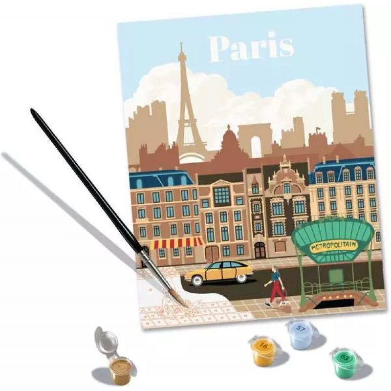 Ravensburger 23687 colouring pages/book Color by numbers kit