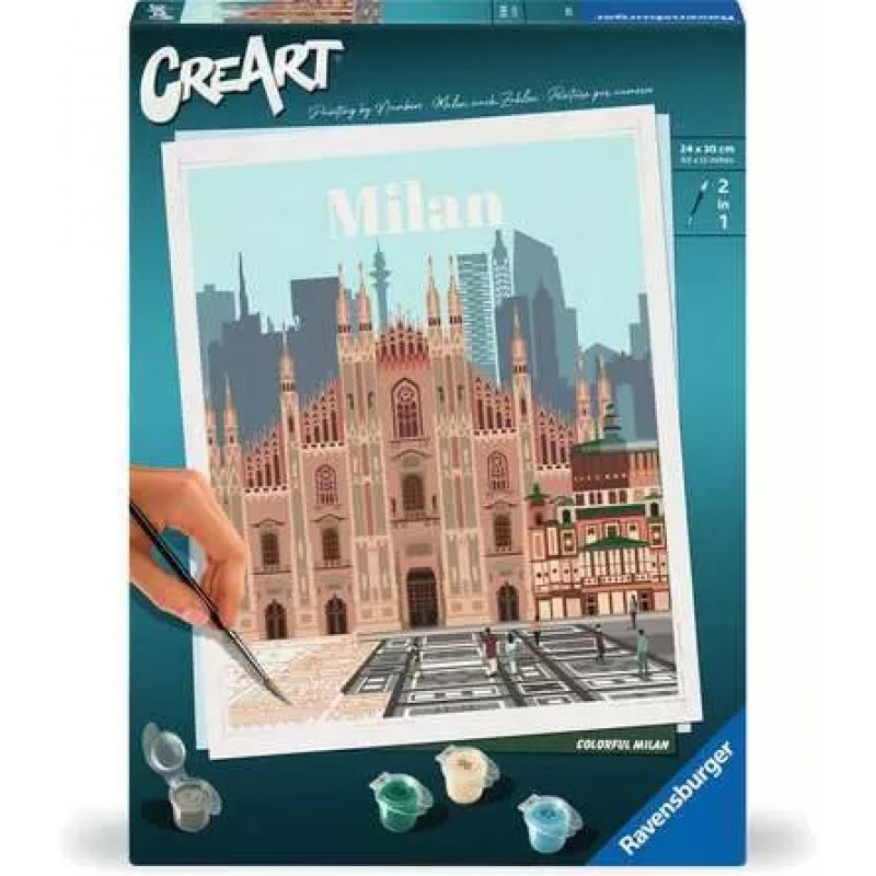 Ravensburger CreArt - MNZ - Colorful Milan
