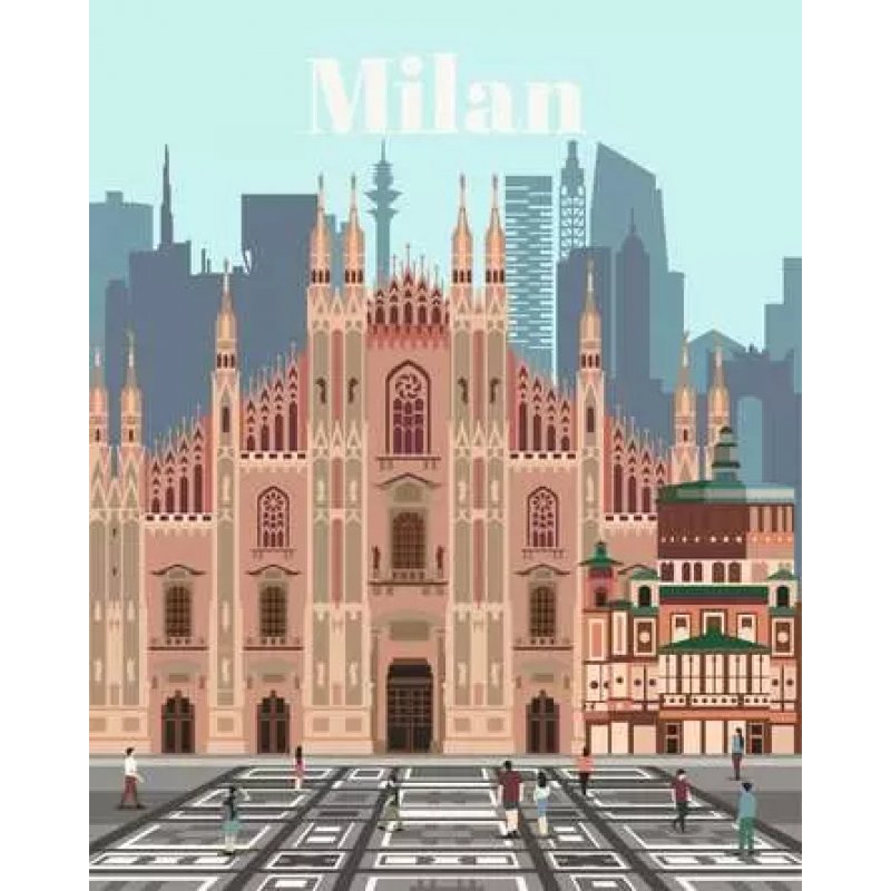 Ravensburger CreArt - MNZ - Colorful Milan