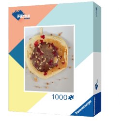 Puzzle-Rahmen (schwarz, 500 Teile)