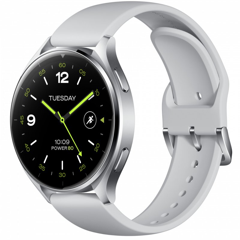 Xiaomi Watch 2 3.63 cm (1.43") AMOLED 46 mm Digital 466 x 466 pixels Touchscreen Silver Wi-Fi GPS (satellite)