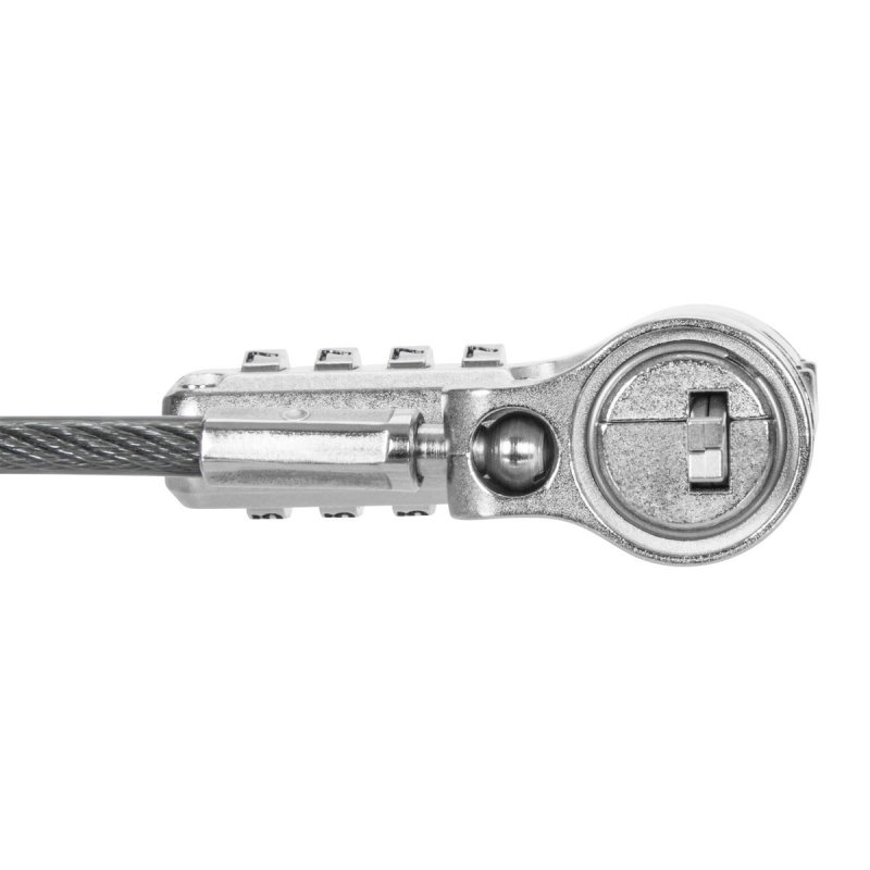 Targus ASP96GLX-25S cable lock Silver 2 m