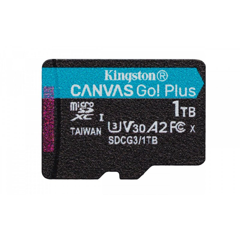 Kingston Technology 1TB microSDXC Canvas Go Plus 170R A2 U3 V30 Card ADP