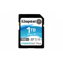 Kingston Technology 1TB SDXC Canvas Go Plus 170R C10 UHS-I U3 V30
