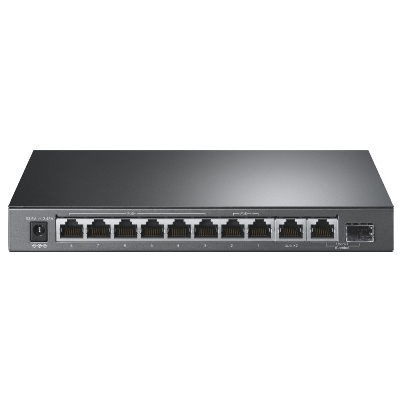 TP-Link TL-SG1210PP commutateur réseau Non-géré Gigabit Ethernet (10/100/1000) Connexion Ethernet, supportant
