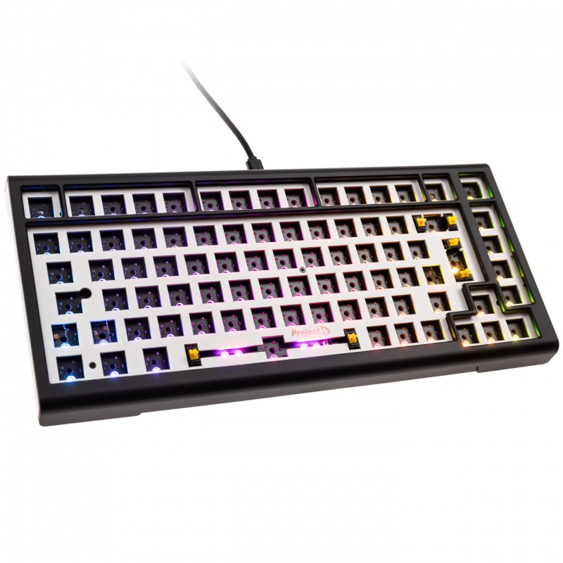 Ducky Tinker 75 Barebone Gaming-Tastatur, RGB - schwarz (ISO-DE)