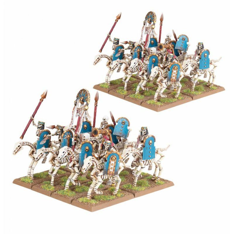 Warhammer ToW - Tomb Kings of Khemri Cavaliers Squelettes