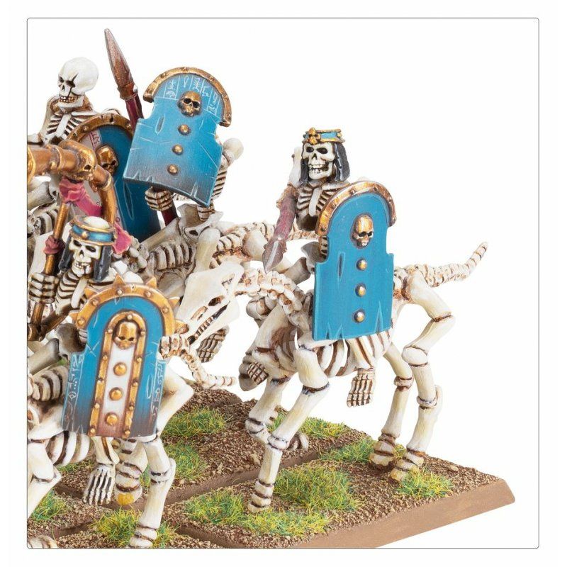 Warhammer ToW - Tomb Kings of Khemri Cavaliers Squelettes