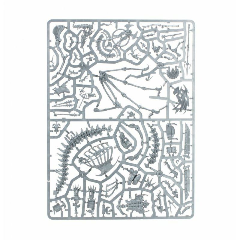 Warhammer ToW - Tomb Kings of Khemri Roi des Tombes / Prêtre Liche sur Dragon d'Os Nécrolithe