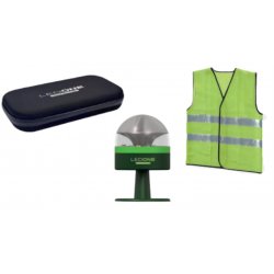 KIT CHALECO FUNDA LUZ DE EMERGENCIA LED ONE