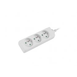 LANBERG POWER STRIP 1.5M BLACK 3X 230V PL