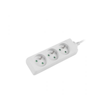 LANBERG POWER STRIP 1.5M BLACK 3X 230V PL