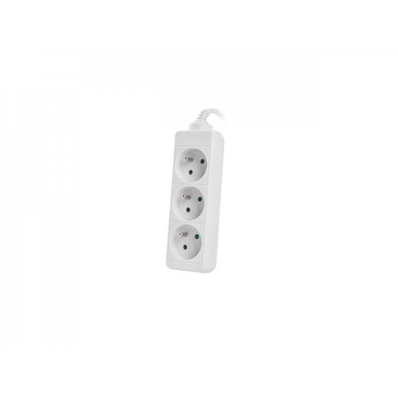 Lanberg PS0-03E-0150-W power extension 1.5 m 3 AC outlet(s) Indoor White