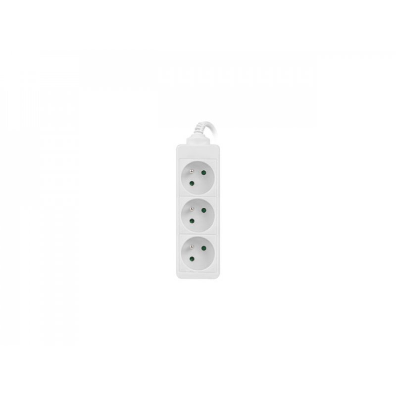 LANBERG POWER STRIP 1.5M BLACK 3X 230V PL
