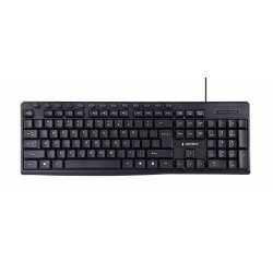Gembird KB-UM-107 clavier USB Anglais américain Noir