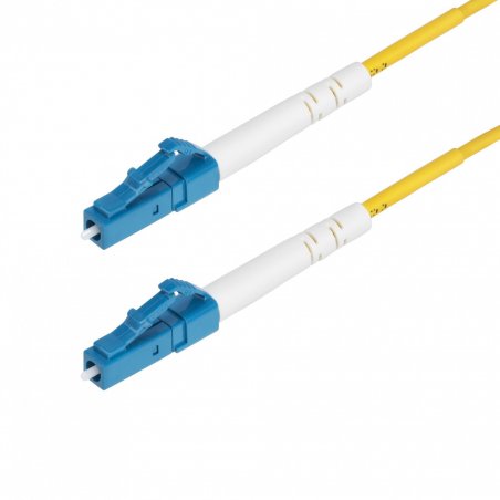 StarTech.com Câble Fibre Optique de 10m Simplex Monomode LC à LC (UPC) OS2, 9/125µm, 40G/100G, Cordon Fibre Optique,