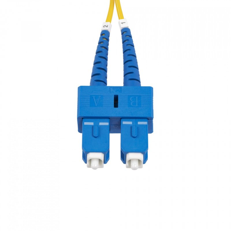 SC/SC SINGLE MODE FIBER CABLE OS2/UPC/DUPLEX/LSZH