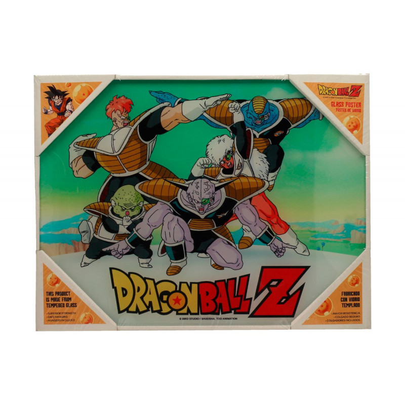 DRAGON BALL - Impression en Verre - Special Force - 30X40 Cm