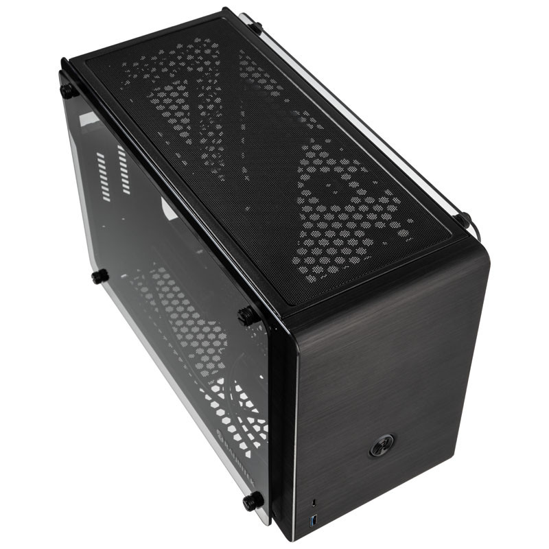 Boitier Raijintek compatible Ophion Mini-ITX Noir avec fenetre