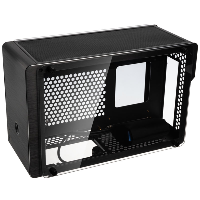 Boitier Raijintek compatible Ophion Mini-ITX Noir avec fenetre
