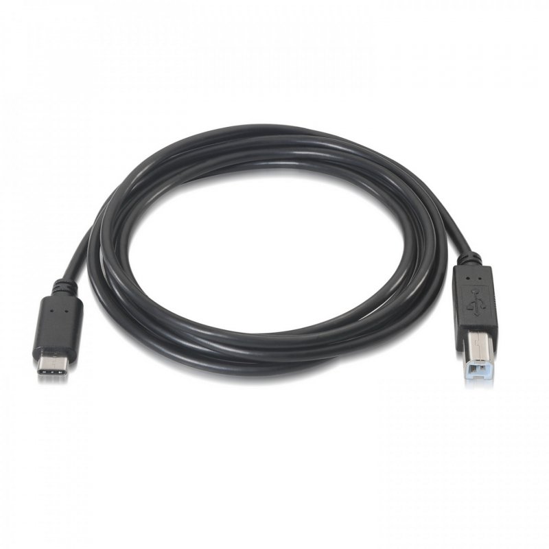 AISENS A107-0054 câble USB 2 m USB 2.0 USB C USB B Noir