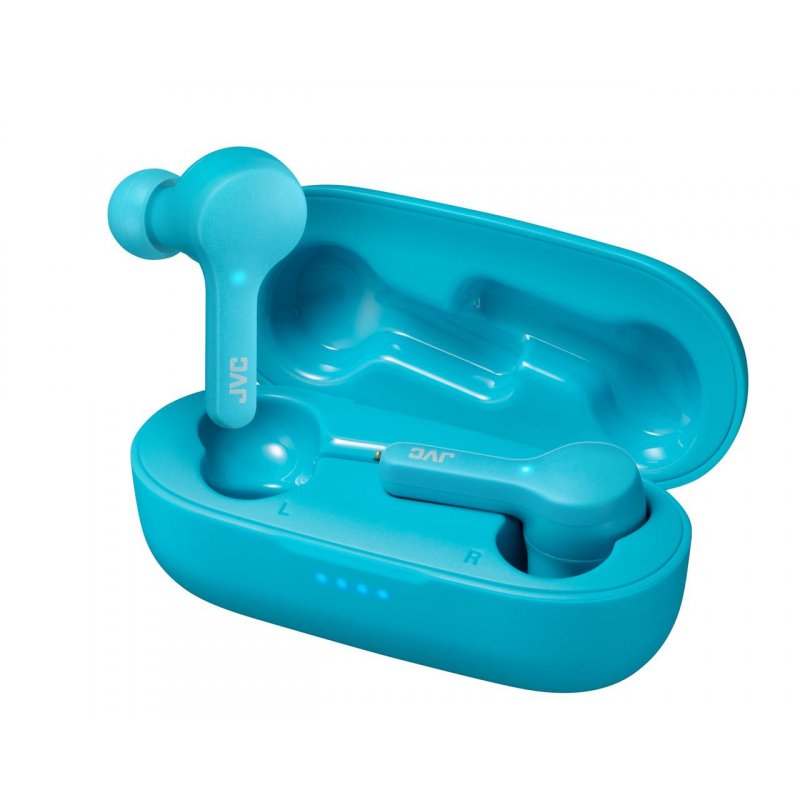 JVC HA-A7T-AN Headset True Wireless Stereo (TWS) In-ear Calls/Music Micro-USB Bluetooth Blue