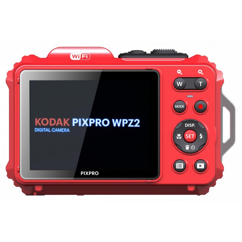 Kodak PIXPRO WPZ2 1/2.3" Appareil-photo compact 16,76 MP BSI CMOS 4608 x 3456 pixels Rouge