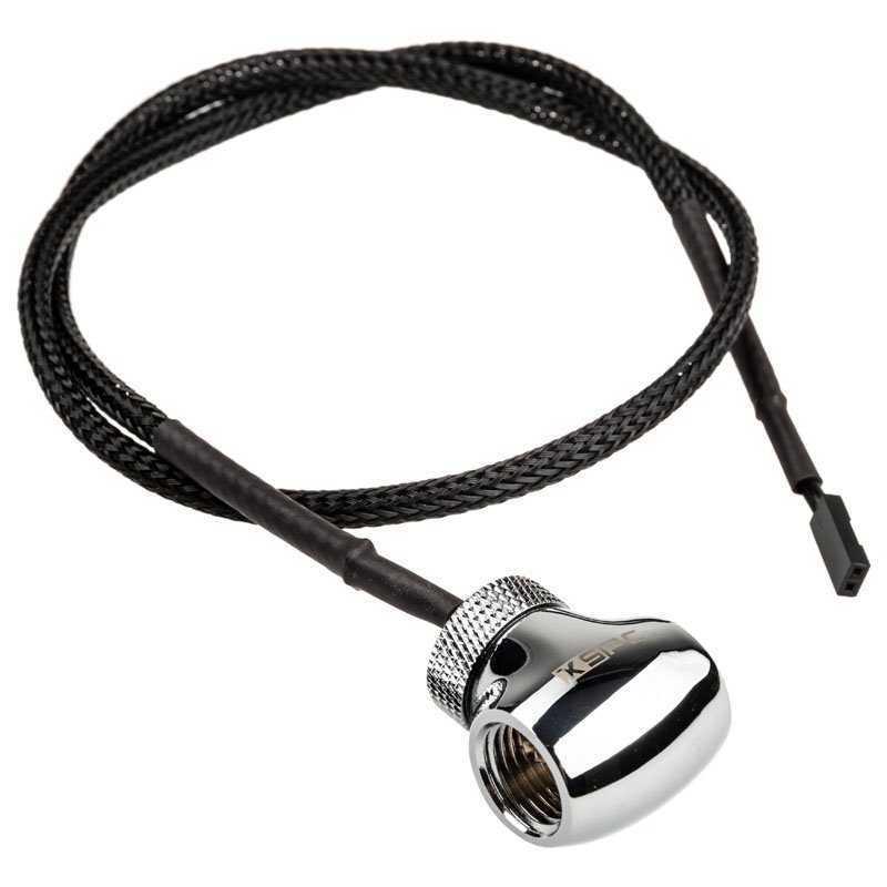 XSPC Temperatursensor 2x G1/4 IG - chrome