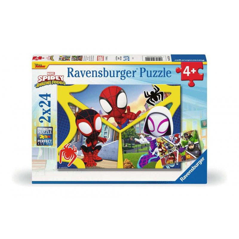 Kinderpuzzle Spidey und seine Super-Freunde (2x 24 Teile)