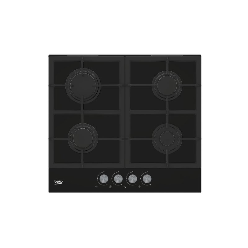 Beko HILG 642C5 SB Noir Intégré 60 cm Gaz 4 zone(s)