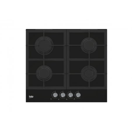 Beko HILG 642C5 SB Noir Intégré 60 cm Gaz 4 zone(s)
