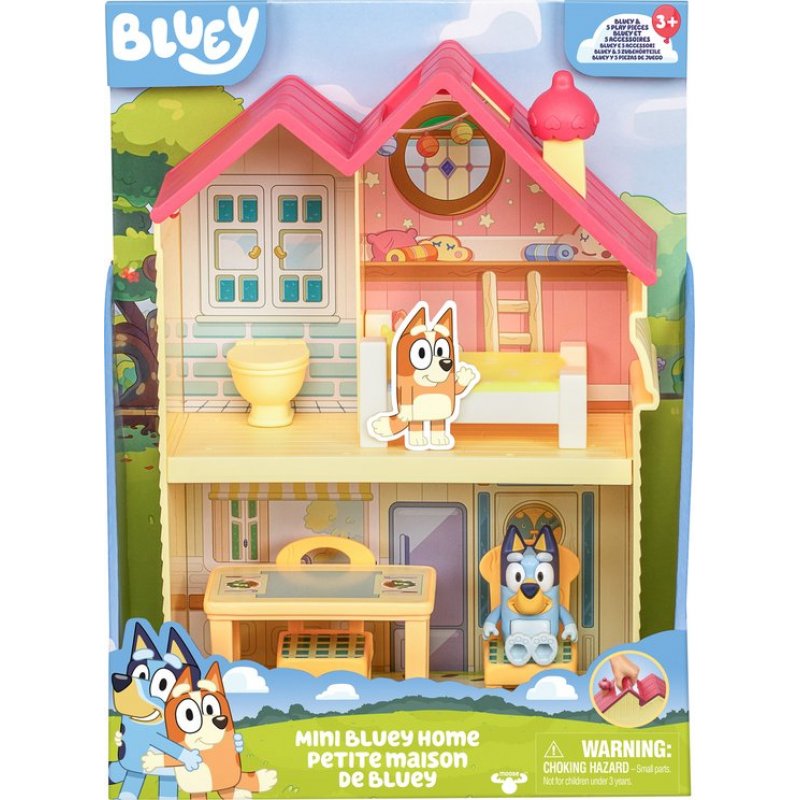 Moose Toys Bluey Mini Heelers Home