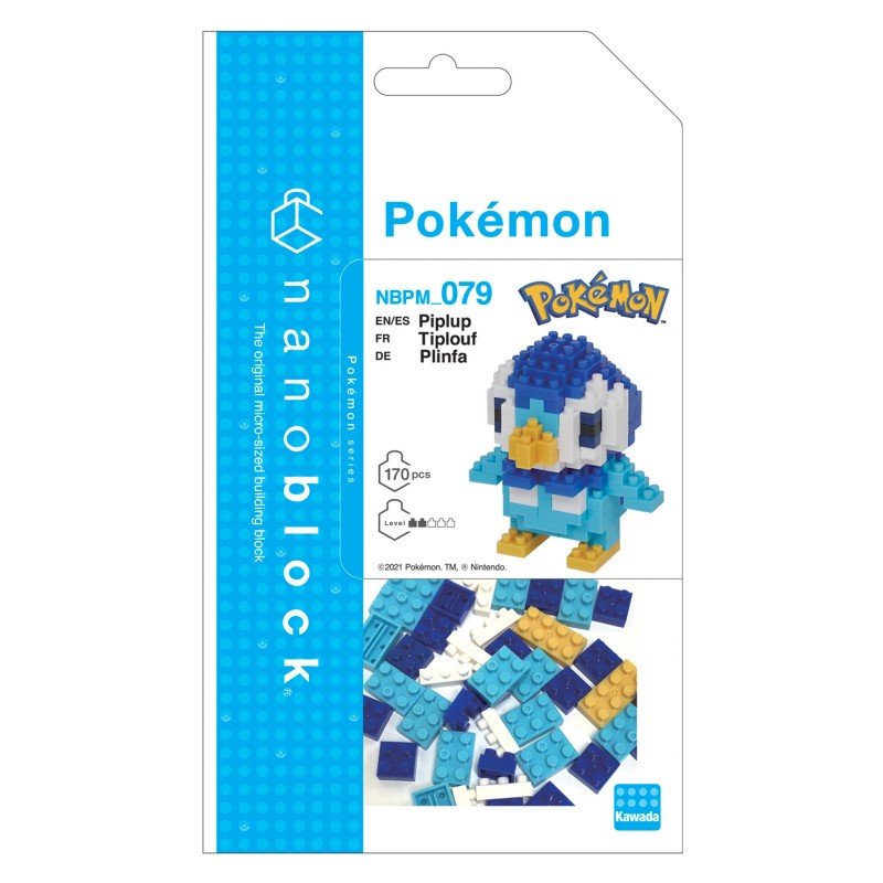 POKEMON - Tiplouf - Figurine Nanoblock 10cm